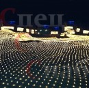 Светодиодная гирлянда-сетка 2 х 2.5 м Теплая белая