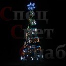 Елка цифровая 4м с макушкой программируемая (256 режимов свечения)