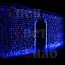 Светодиодный Дождь Синий 3 х 2 м